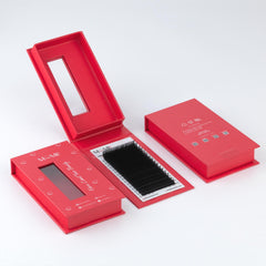 MOMI D-Curl Premium Mink Lash Eyelash Extensions (Mixed Size 8~15mm, 16 Lines)