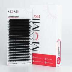 MOMI CC-Curl Premium CASHMERE Lash Eyelash Extensions (Mixed Size 8~15mm, 16 Lines)