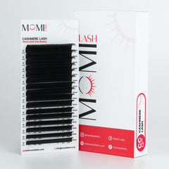 MOMI D-Curl Premium CASHMERE Lash Eyelash Extensions (Mixed Size 8~15mm, 16 Lines)