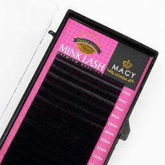 MACY Super Gold Mink Eyelash Extensions (Mixed Size 7~15mm, 16 Lines)